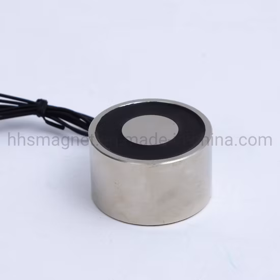 Strong Electromagnet 12/24VDC Large Force Permanent Magnet Self-Holding Solenoid Valve