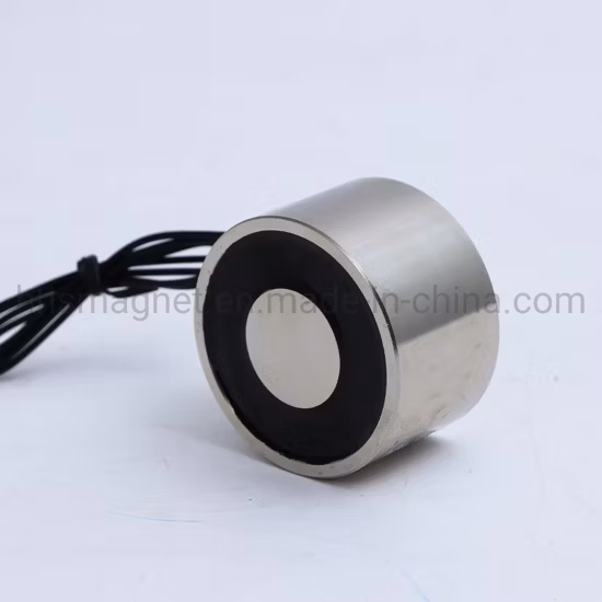 Strong Electromagnet 12/24VDC Large Force Permanent Magnet Self-Holding Solenoid Valve